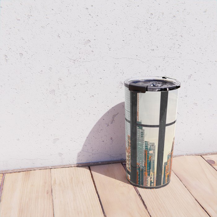 New York City Window #2-Surreal View Collage Travel Mug Gallery Image 4