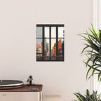 New York City Window #2-Surreal View Collage Poster Gallery Image 2