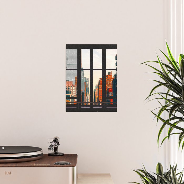New York City Window #2-Surreal View Collage Poster Gallery Image 2