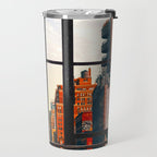 New York City Window #2-Surreal View Collage Travel Mug Gallery Image 2