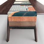 New York City Window #2-Surreal View Collage Table Runner Gallery Image 1