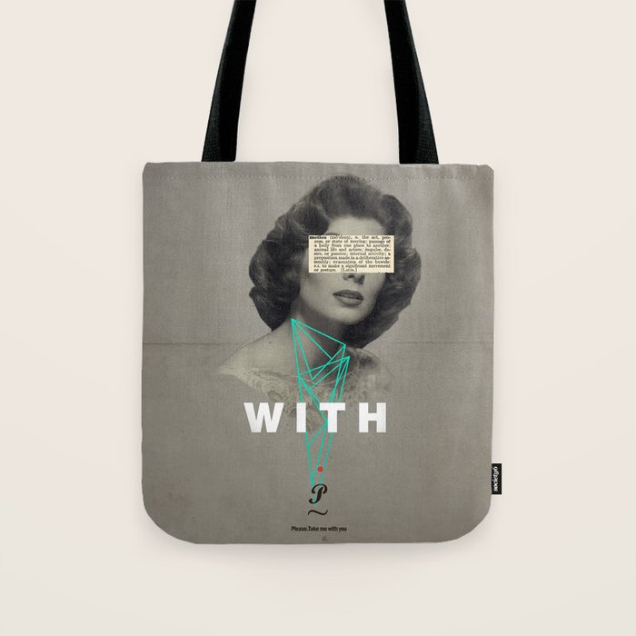 With You Tote Bag Gallery Image 1