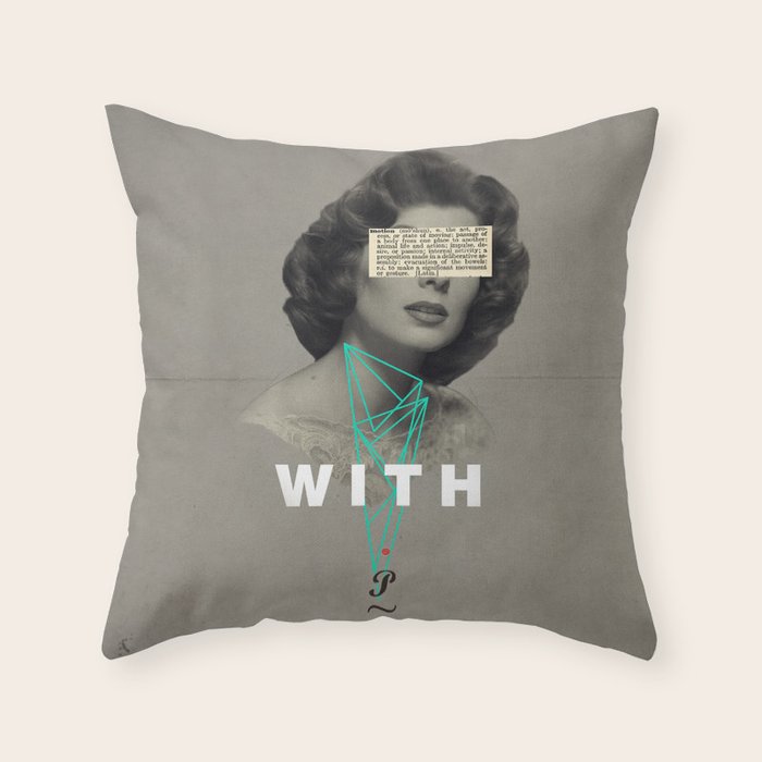 With You Throw Pillow Gallery Image 1