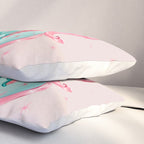 Candy Blue Ice Cream Pin Up Doll Pillow Sham Gallery Image 3
