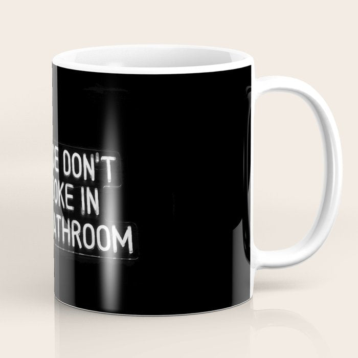 Please Don't Do Coke in the Bathroom Coffee Mug Gallery Image 1