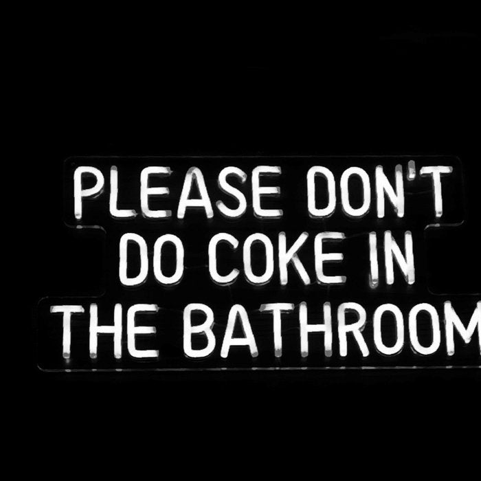 Please Don't Do Coke in the Bathroom Coffee Mug Gallery Image 2