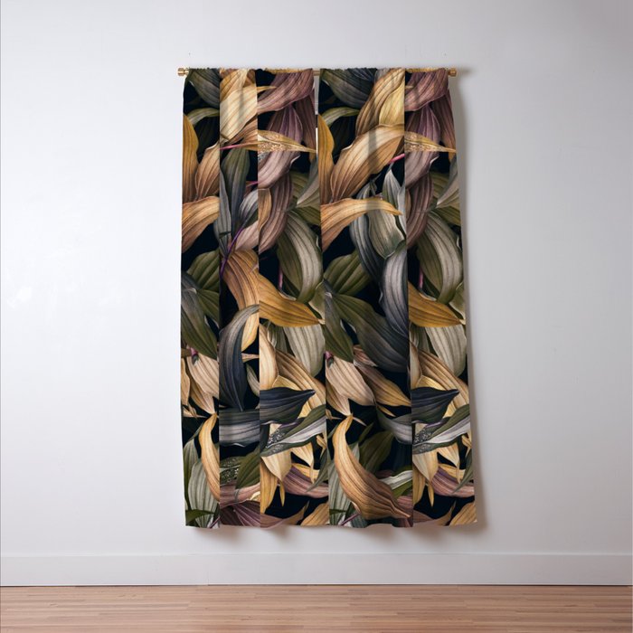 Tropical Magic Forest IV Window Curtain Gallery Image 3