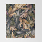 Tropical Magic Forest IV Throw Blanket Gallery Image 2