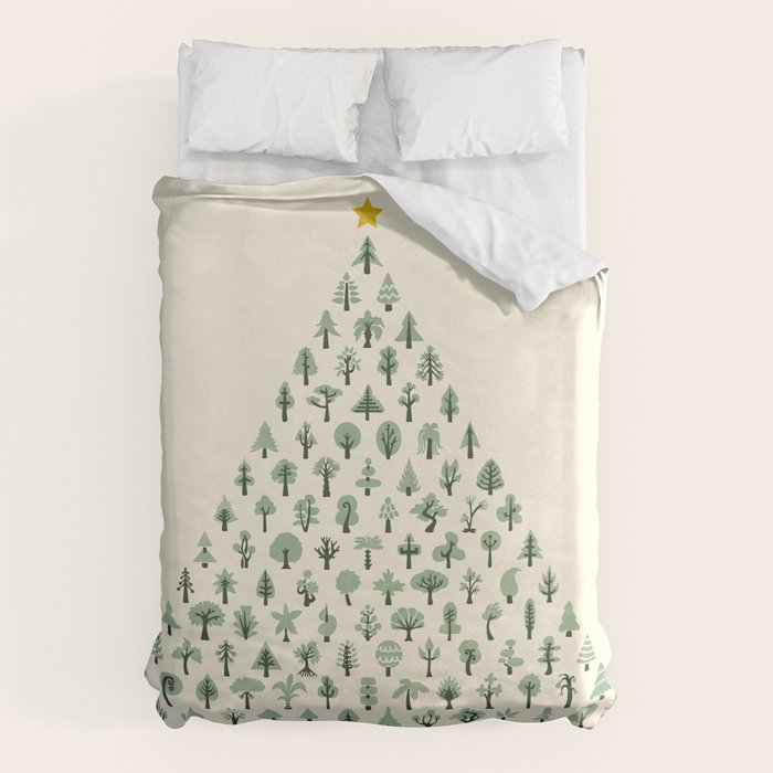 Christmas Treeangle Duvet Cover Gallery Image 6
