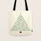 Christmas Treeangle Tote Bag Gallery Image 1