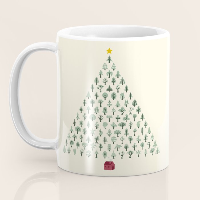 Christmas Treeangle Coffee Mug Gallery Image 3