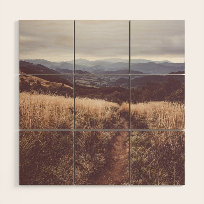 Bieszczady Mountains - Landscape and Nature Photography Wood Wall Art Gallery Image 1