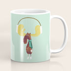 This moose is ready for winter Coffee Mug Gallery Image 1