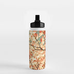 Pink Flowers on a Spring Day Water Bottle Gallery Image 2