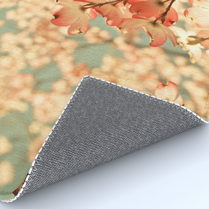 Pink Flowers on a Spring Day Rug Gallery Image 4