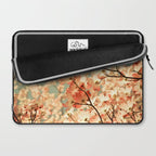 Pink Flowers on a Spring Day Laptop Sleeve Gallery Image 2