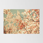 Pink Flowers on a Spring Day Rug Gallery Image 2