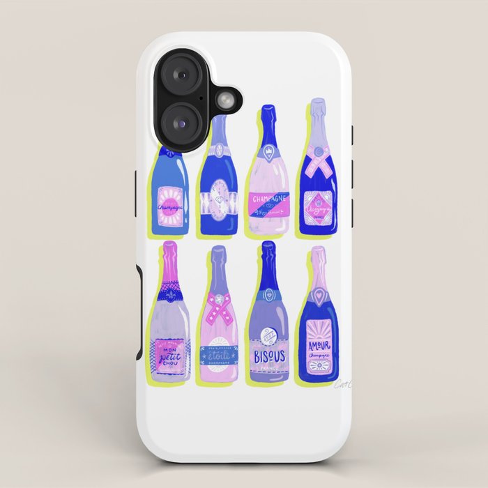 French Champagne Collection - Indigo iPhone Case Gallery Image 1