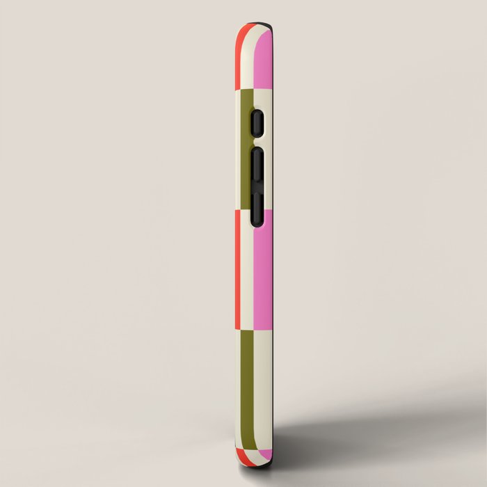 Holly Jolly Stripes iPhone Case Gallery Image 2