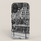 We want beer prohibition 18th amendment voldstad act protest drinking alcoholic beverages vintage photograph - photography - photographs  iPhone Case Gallery Image 1