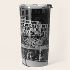 We want beer prohibition 18th amendment voldstad act protest drinking alcoholic beverages vintage photograph - photography - photographs  Travel Mug Gallery Image 2