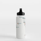 Aerial shot of ski resort Water Bottle Gallery Image 3
