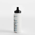 Aerial shot of ski resort Water Bottle Gallery Image 2