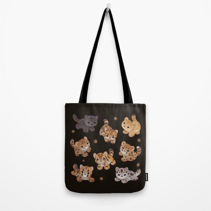 The year of big cat cubs - dark Tote Bag Gallery Image 2