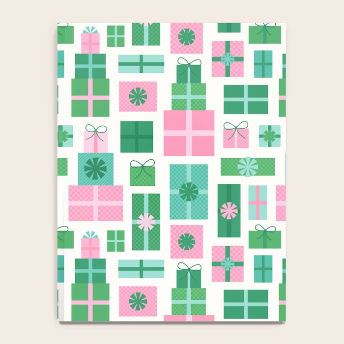 Oh What Fun - Pink and Green Notebook Gallery Image 4