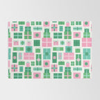 Oh What Fun - Pink and Green Rug Gallery Image 2