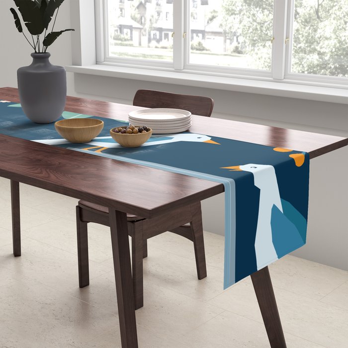 Bird bath  Table Runner Gallery Image 2