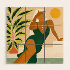 The Wait Is Long But My Dream Of You Does Not End #illustration Wood Wall Art Gallery Image 1