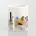 boston city skyline Coffee Mug Gallery Image 4