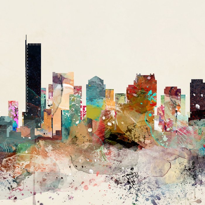boston city skyline Coffee Mug Gallery Image 2