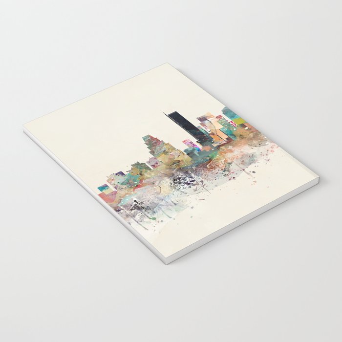 boston city skyline Notebook Gallery Image 3