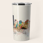 boston city skyline Travel Mug Gallery Image 1
