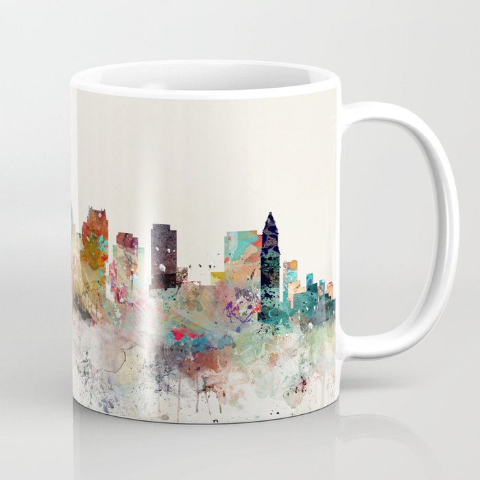 boston city skyline Coffee Mug Gallery Image 1