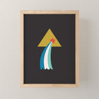 ZODIAC AQUARIUS Mini Art Print Gallery Image 1