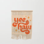 Yee Haw - Orange on Cream Wall Hanging Gallery Image 1