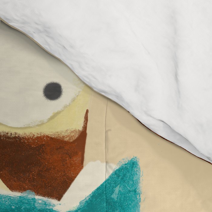 Owl Reading Rainbow Comforter Gallery Image 4