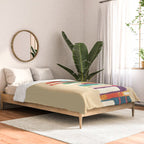 Owl Reading Rainbow Comforter Gallery Image 2