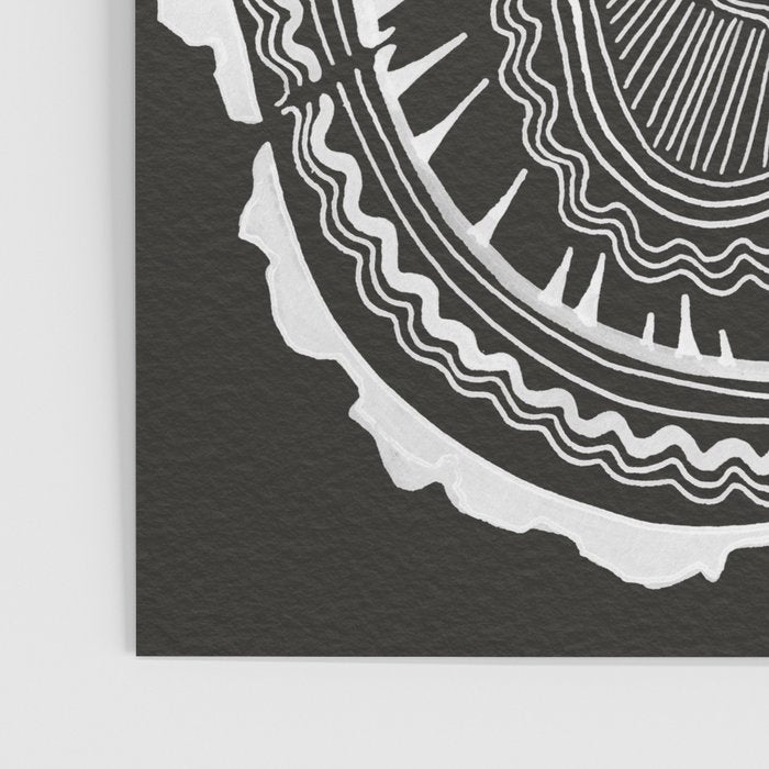 Growth Rings - 65 Years - Black Poster Gallery Image 3
