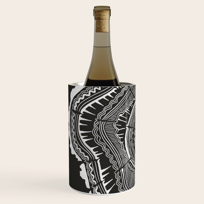 Growth Rings - 65 Years - Black Wine Chiller Gallery Image 2