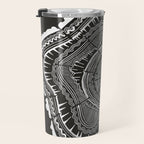 Growth Rings - 65 Years - Black Travel Mug Gallery Image 3