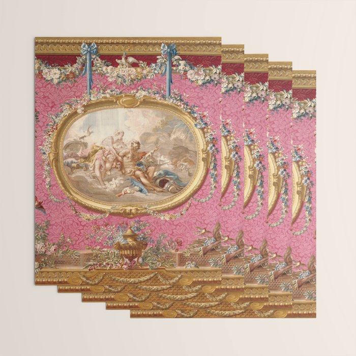 Romantic Venus French Louis XIV Tapestry by Francois Boucher Wrapping Paper Gallery Image 3