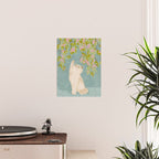 Curious Kitten in Bloom Poster Gallery Image 2