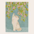 Curious Kitten in Bloom Poster Gallery Image 4