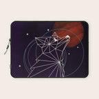 Fox in the Stars Laptop Sleeve Gallery Image 1
