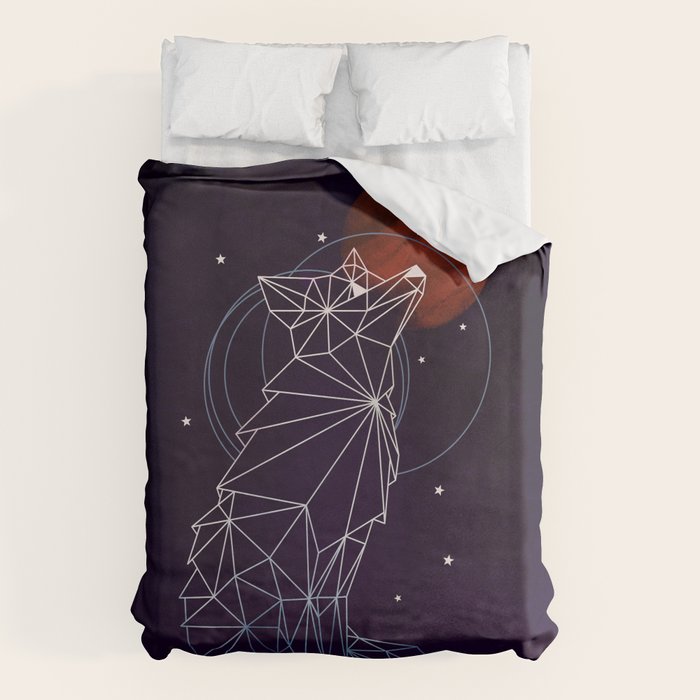 Fox in the Stars Duvet Cover Gallery Image 6