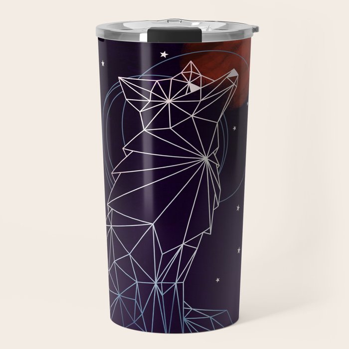Fox in the Stars Travel Mug Gallery Image 1